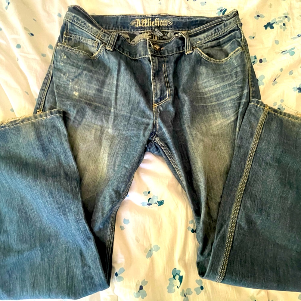 Like new Affliction jeans